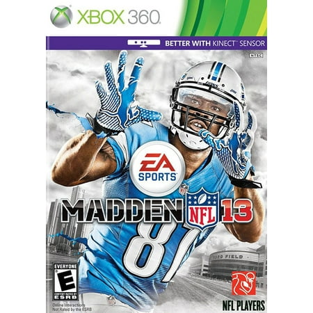 Refurbished Madden NFL 13 For Xbox 360 Football (Madden 13 Best Offensive Team)