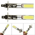 thumbnail image 3 of 2Pcs H1 LED Car Lights Headlight Fog Lamp Bulbs Kit High/Low Beam 6000K White, 3 of 14