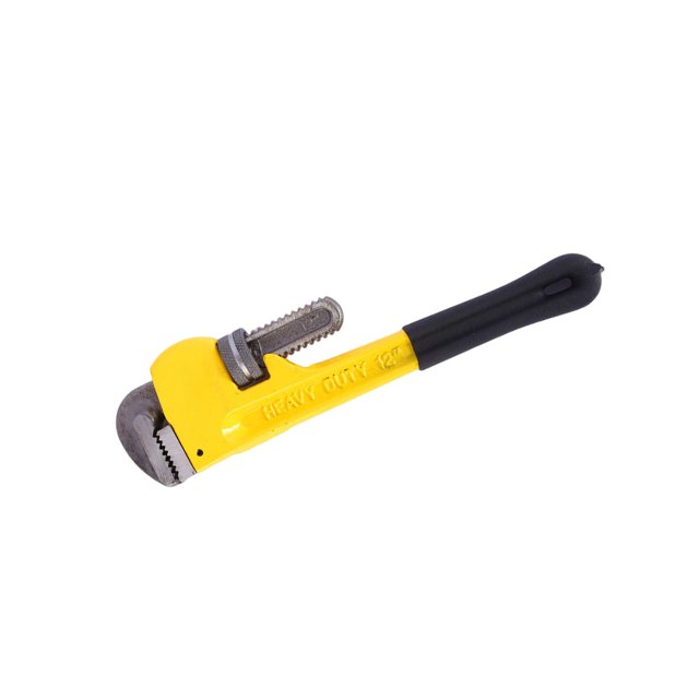 Llave de servicio pesado, llaves de plomería, pinzas para tuberías, alicates de abrazadera, instalación, herramientas manuales profesionales, Herramientas y ferretería Amarillo 12 pulgadas Eigraketly TO012029-03