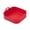 A#Red, variant on JHyouerji Silicone Air Fryer Liner Baking Tray Gray Food Grade Non Stick Reusable Oven Microwave Pizza Cake Bakeware Foldable Storage Kitchen Accessory
