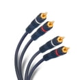 thumbnail image 1 of CABLE HOME THEATER Steren 2 PLUGS A 2 PLUGS RCA 3.6M 254-220, 1 of 2
