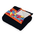 thumbnail image 2 of The Northwest Group Baltimore Orioles 50" x 60" City Connect Silk Touch Sherpa Throw Blanket, 2 of 2