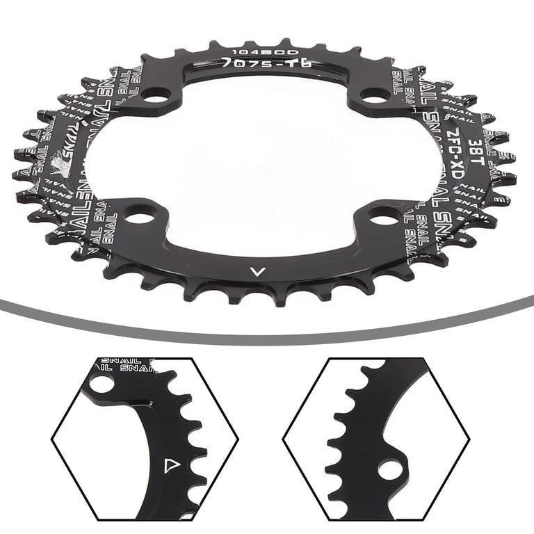 SNAIL 104bcd 32T 34T 36T 38T 40T 42T MTB Bike Chainring Narrow