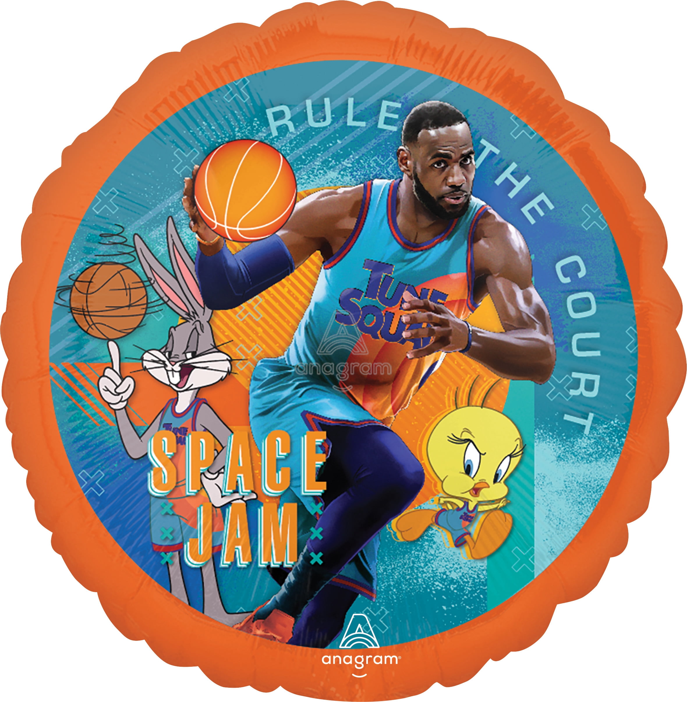 Space Jam Birthday Party Supplies Flying Bugs Bunny Balloon Bouquet Decorations