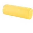 thumbnail image 1 of Granjero Gordo Almohada para el cuello redonda para automóvil de 16" x 6" con funda de algodón lavable que brinda el mejor soporte. (Amarillo limón), 1 of 5