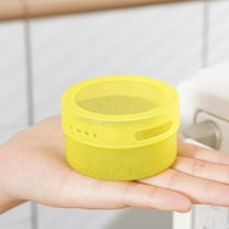 Storage Box Tins for Magnet for Refrigerator Stainless Steel Container Storage Box with Transparent Lid for Storing Herbs Racks and Other Seasoning, Kitchen Essentials Clearance Sale