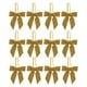 thumbnail image 2 of xihome 12 lazos navideños de terciopelo para coronas de rbol, envoltorios de regalos, manualidades, decoracin de fiestas, bolsas de dulces y decoracin navideña del hogar., 2 of 8
