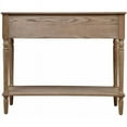 thumbnail image 5 of Pemberly Row Traditional Console Table in Driftwood Caramel Wood, 5 of 8