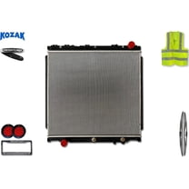 Kozak Radiator (TXE1003849D) for Freightliner Cascadia 2017  Includes 1 tail light.