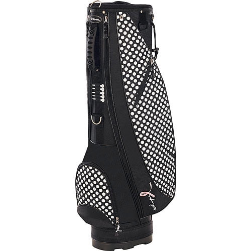 Wilson Hope Cart Women's Golf Bag, Black with White Dots