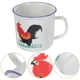thumbnail image 2 of Rooster Pattern Melamine Cup Coffee Mug Vintage Tea Water Cup Beverage Cup with Handle, 2 of 3