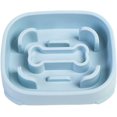 thumbnail image 1 of Comedero para perros azul cielo Antideslizante, Anti asfixia, Cuenco para perros de comida lenta saludable para interiores, 1 of 5