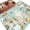 Green, variant on Rectangle Area Rugs 5 x 7 Ft, Easter Bunny Non-Slip Residential Carpet, Spring Farmhouse Gnomes Wooden Grain Indoor Crawling Mats Runner Rugs for Living Room/Dining Room/Bedroom