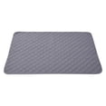 thumbnail image 2 of Washable Pee Pads for Dogs,Reusable Puppy Pads,Super Absorbent & Waterproof Training Mats for Potty,Crate,Kennel,Playpen,Bed & Sofa,Anti-Slip Wee Pee Pads for Dogs(19.7"×27.6",Gray), 2 of 3