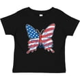thumbnail image 3 of Inktastic Patriotic Butterfly Girls Baby T-Shirt, 3 of 5