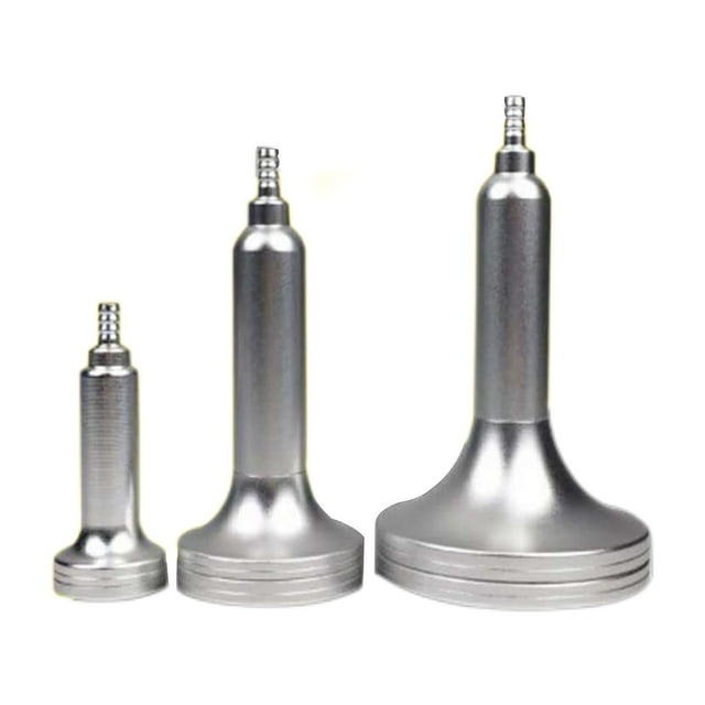 3 Pack Vacuum Roller Sets Accs Cupping Tool Metal Massager Cup Scraping Massager