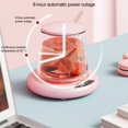 thumbnail image 5 of Thermostatic Mug Warmer Electric Coffee Cup Heated with 3-temp Settings Waterproof Usb Plug-play Water Cup Heating Pad, 5 of 7