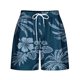 thumbnail image 3 of Pantalones Cortos de Mujer con Bolsillos Impresos de Cintura Elástica Pantalones Cortos Casuales, Ajuste Suelto Y Pantalones Cortos de Mujer Frescos para el Verano, 3 of 5