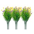 thumbnail image 3 of Oubit Fake Camellia,Artificial Flowers 9 Bunches Artificial Flowers Plastic Flower Dependable Performance, 3 of 9