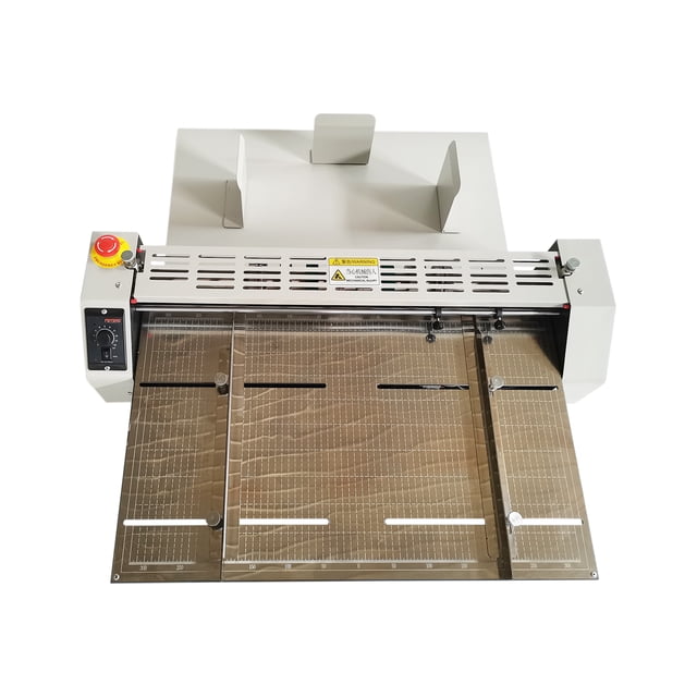 25" Electric Creasing Machine 3-in-1 Paper Creaser Indentation Machine 110V