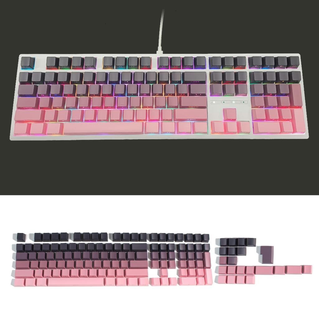 Keycaps Unique Dye-Subbed Color with OEM heightErgonomic Feel for Mechanical Keyboards Keycaps Replacement