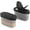 Black Small, variant on Signora Ware Spice Jars with Shaker Lids Refillable Seasoning Containers 4oz, 2-Pack Black