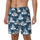 thumbnail image 1 of Fotbe Snow Penguin Traje de Baño para Hombre – Shorts de Natación de Secado Rápido con Forro y Bolsillos-Medium, 1 of 6