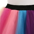 thumbnail image 6 of Women A-Line Tulle Skirt - Vintage Tulle Bubble Tutu Skirt Bridesmaid Petticoat Tutu for Women Womens Tutu Skirt 80s for Women Holiday Tutus for Women and Girls, 6 of 6