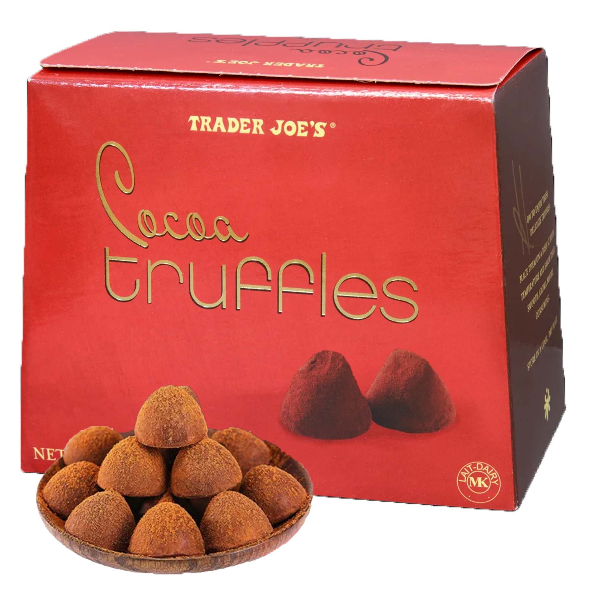 Pack of 1 Trader Joe's Cocoa Truffles | 8.8 oz - Walmart.com