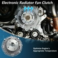 thumbnail image 3 of Embrague de Ventilador de Refrigeración Electrónico Unique Bargains para Datsun 240Z L6 2.4L 1971-1973 No.2108240F00, 3 of 7