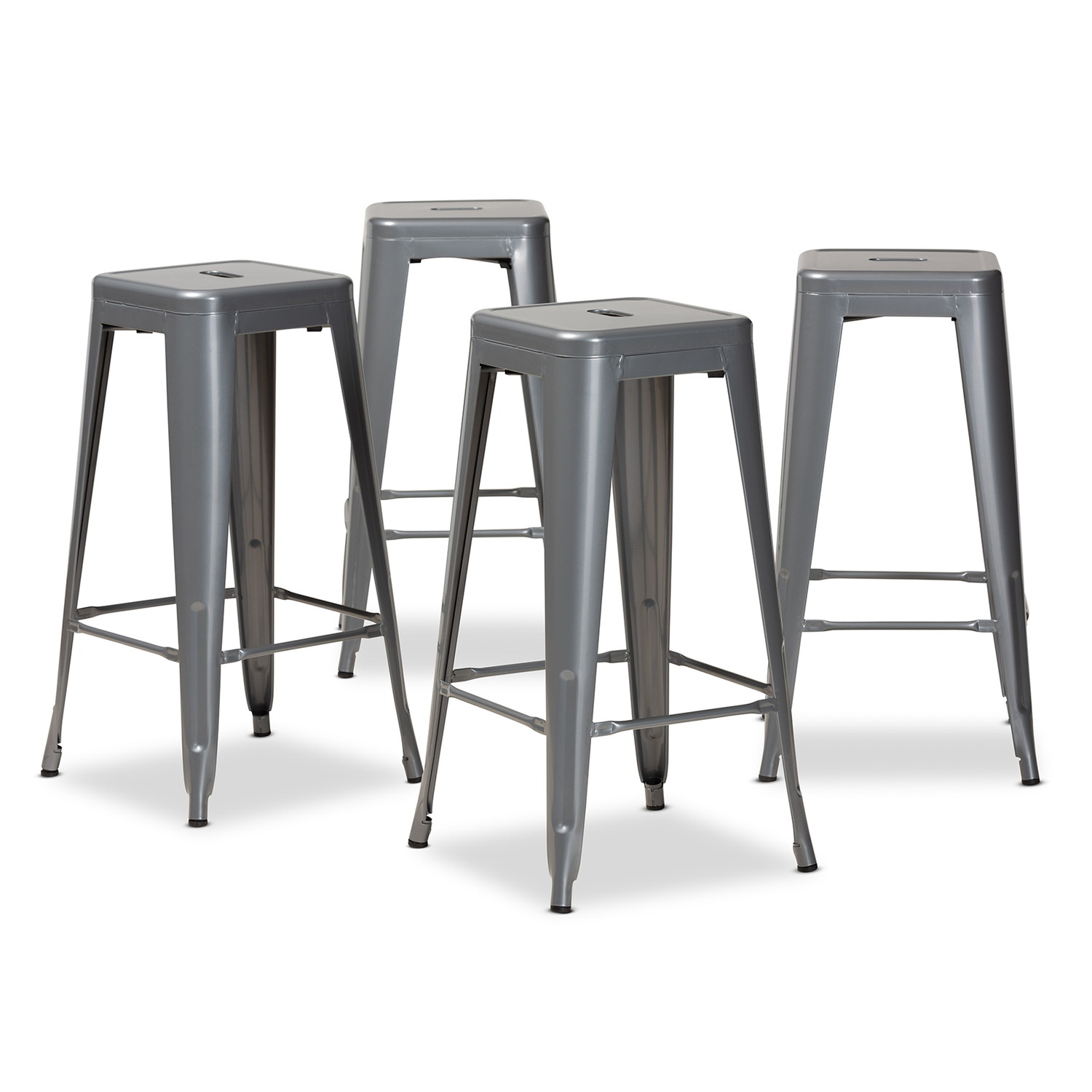 grey stackable bar stools