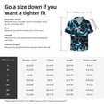 thumbnail image 5 of Fotbe Lightning Camisa Estampada de Manga Corta para Hombre, Casual de Verano, Estilo Playero, Sin Arrugas-XX-Large, 5 of 5