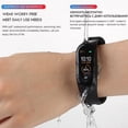 thumbnail image 4 of M4 Smart Digital Watch Bracelet for Men Women Smartwatch Heart Rate Monitor Pedometer Calorie Counter Health Sport Tracker Watch, 4 of 7