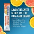 thumbnail image 5 of ​Sunkist Collagen Cara-Cara Orange Drink Mix, Electrolyte Hydration Powder with Vitamin C & Zinc, 20 Packets​, 5 of 5