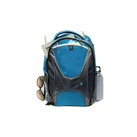 The Hipster Computer Backpack Blue