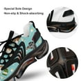 thumbnail image 7 of Australian Shepherd Blue And Red Merle Wine Cocktails Yappy Hour Pattern Dog Breed Walking Shoes for Men Woman Lightweight Tennis Fashion Elastic Sports Shoes Cushion Basketball Shoes, 7 of 7