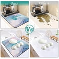thumbnail image 2 of 2 Pack Dish Drying Mat Drying Mat for Kitchen Counter, Coffee Mat Coffee Maker Mat Dish Drying Mats for Kitchen Counter 19.5x12Inch Dish Drying Pad Ultra Absorbent and Non-Slip Coffee Machine Mat, 2 of 6