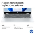 thumbnail image 2 of HP OmniBook 5 Flip 2-in-1 Business Laptop, 14" 2K Touchscreen Laptop, Intel Core 7, 16GB LPDDR5 RAM, 2TB SSD, Wi-Fi 6E, Windows 11 Pro, Glacier Silver, 2 of 7