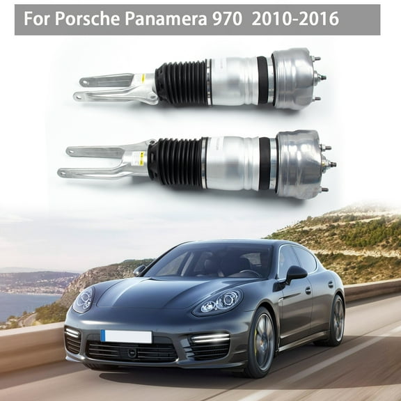 Front Air Shock Struts Pair For Porsche Panamera 970 2010 2011 2012 2013-2016