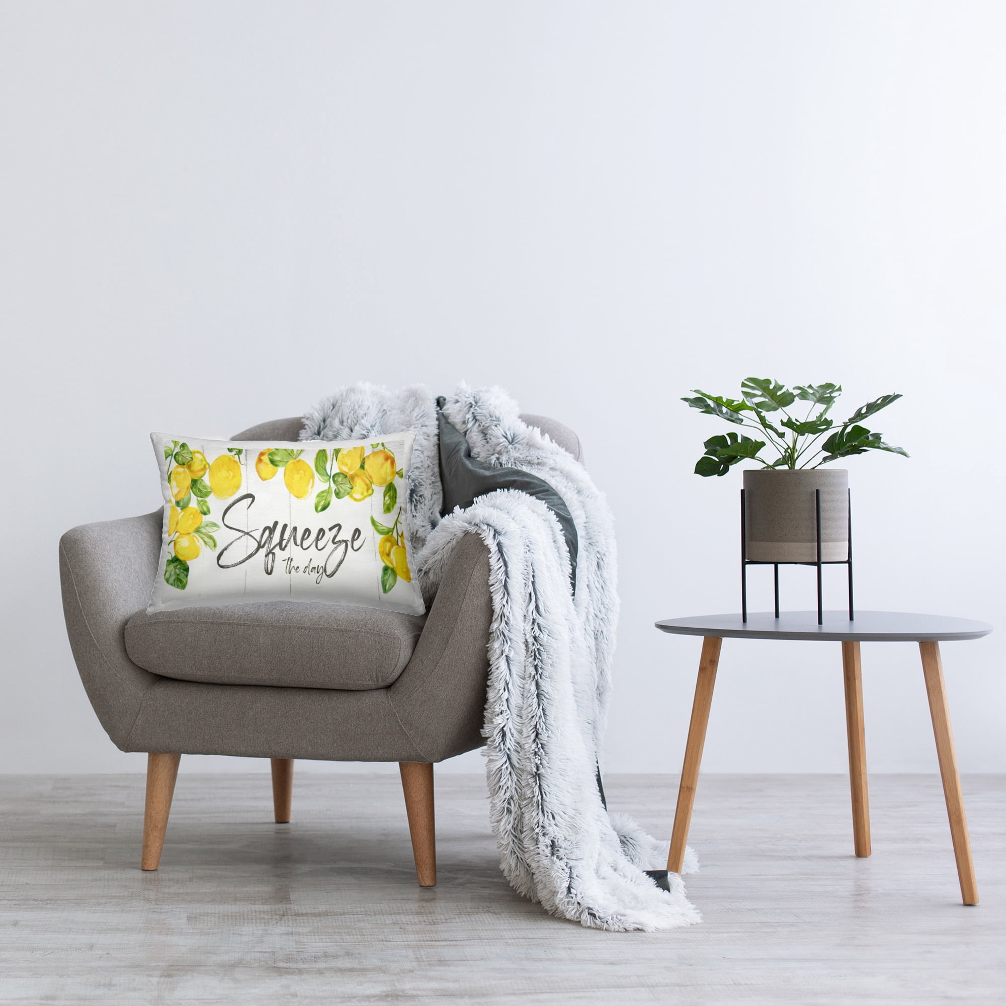 Stupell Industries Squeeze The Day Citrus Decorative Printed Throw Pillow Design by Nan