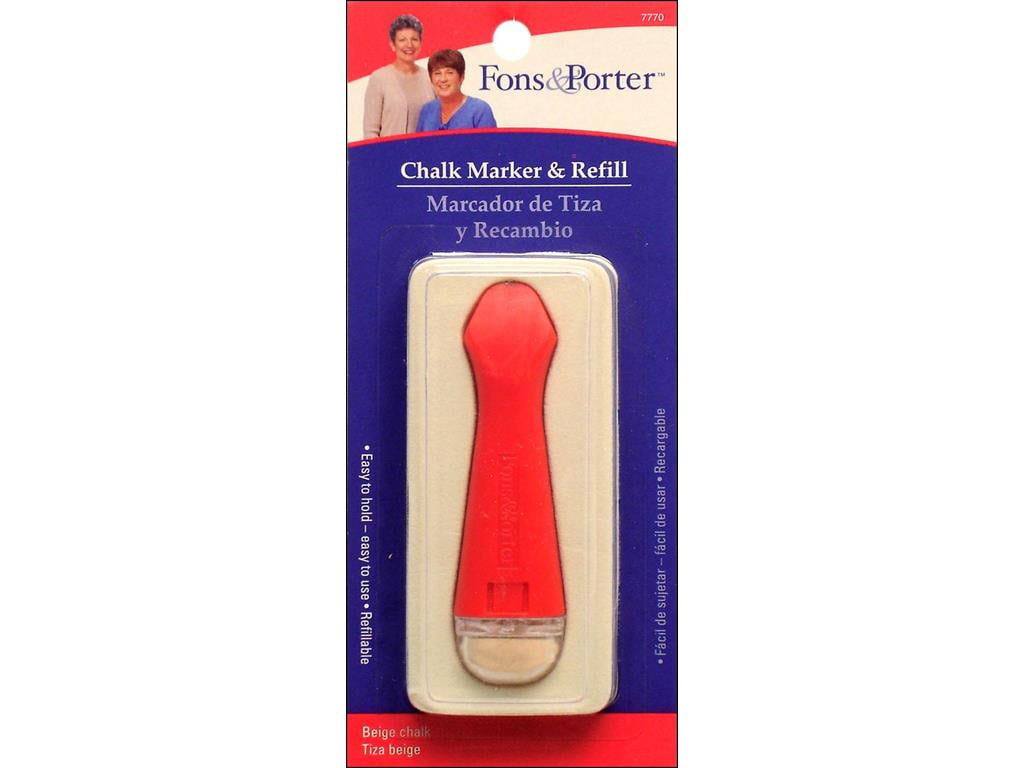 Fons&Porter Chalk Marker w/ Refill White