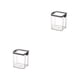 thumbnail image 4 of Kearding Contenedor de almacenamiento de alimentos apilable con tapas herméticas, dispensador de especias, aperitivos, organizador de harina para Type1 NO1 Kearding CBP377783, 4 of 6
