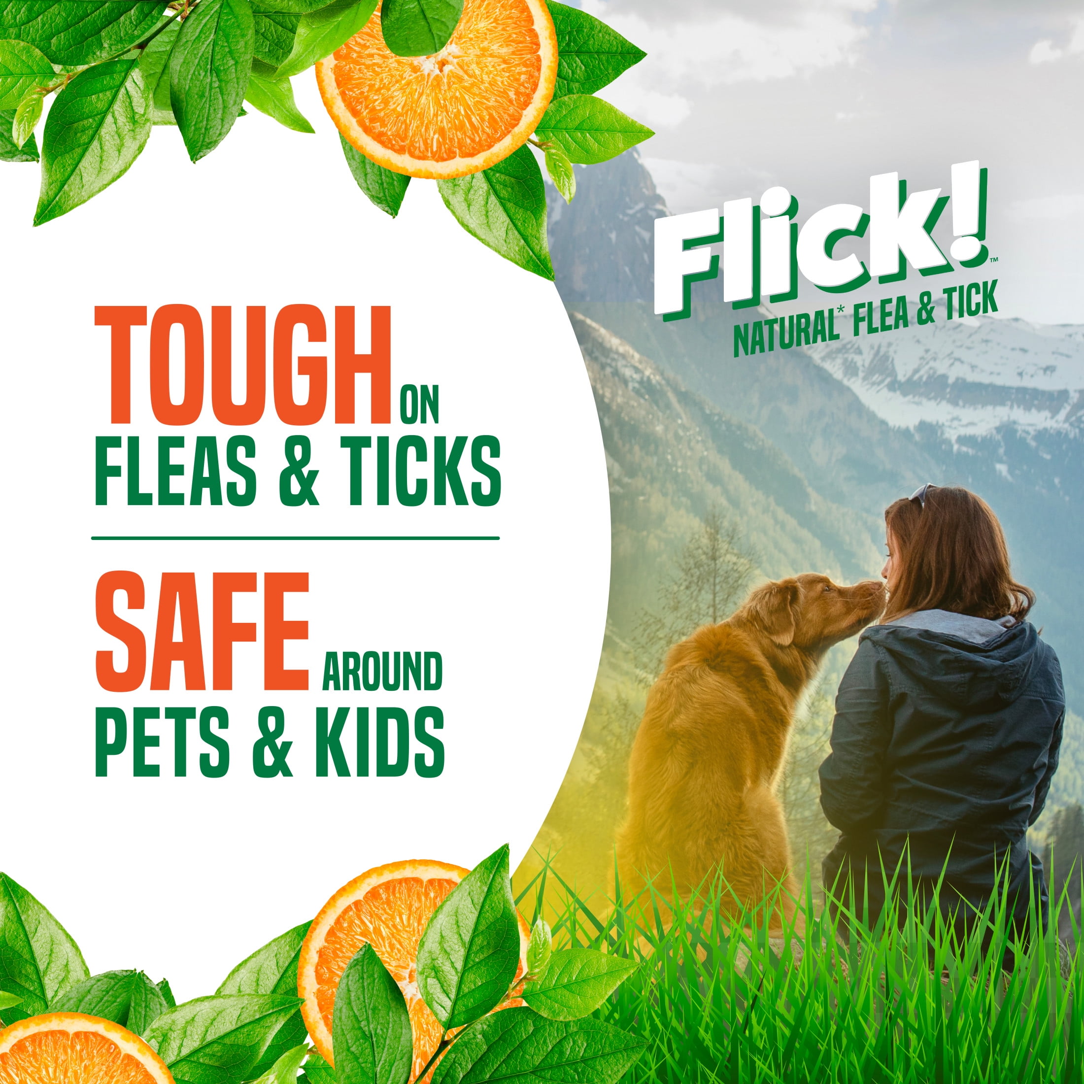 Naturel Promise Flick! Natural Flea & Tick Max Strength Shampoo for Dogs, 22oz