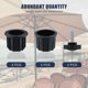 thumbnail image 3 of Juegos (6 piezas), accesorios de soporte de sombrilla para balcón y terraza (negro), 3 of 5