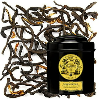 MARIAGE FRERES. Earl Grey French Blue Tea, 100g Loose Tea, in a Tin Caddy  (1 Pack) MR24LS