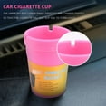 thumbnail image 5 of Portable Mini Ashtray  Cup Car Butt Bucket Smoke Ash Holder Candy Color, 5 of 8