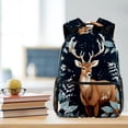 thumbnail image 5 of Lightweight Backpack Jungle Elk School Bag Travel Laptop Daypack for Men Women Casual Rucksack, 5 of 6