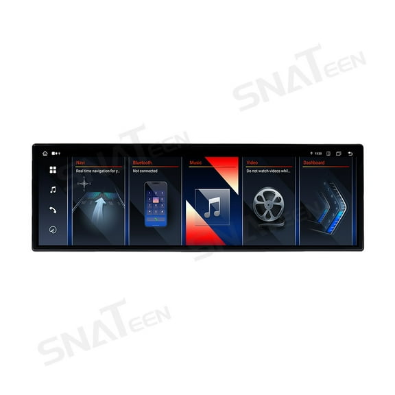 SNATEEN 14.9 inch Carplay Touch Screen Radio for BMW 7 Series 2016 2017 2018 Models Universal Car GPS Navigation Multimedia Video DVD Upgrade 4G Android 1080P Stereo Receiver Replaces Head Unit