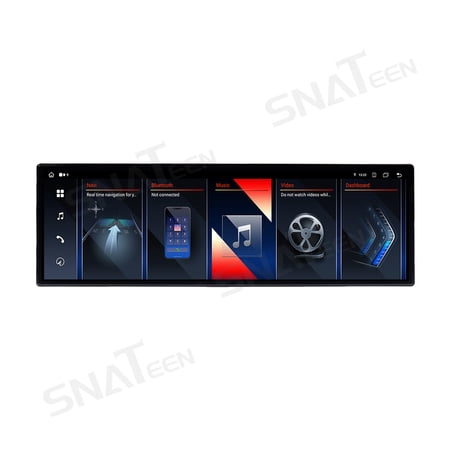 SNATEEN 14.9 inch Carplay Touch Screen Radio for BMW 7 Series 2016 2017 2018 Models Universal Car GPS Navigation Multimedia Video DVD Upgrade 4G Android 1080P Stereo Receiver Replaces Head Unit