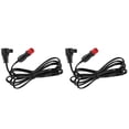 thumbnail image 3 of Set of 2 Car Fridge Power Cable Refrigerators Portable Freezer Adapter Black, 3 of 8